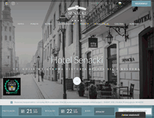 Tablet Screenshot of hotelsenacki.pl